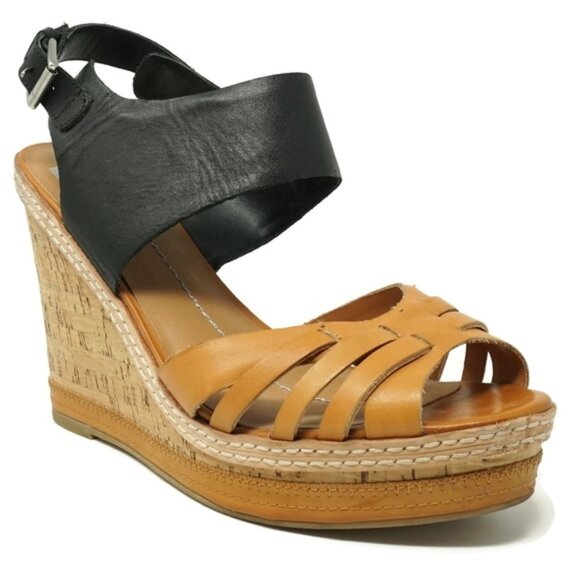 Dolce Vita Cork Wedge Sandals - Picture 1 of 15